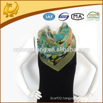 2015 new fashion style and bright color chiffon scarves